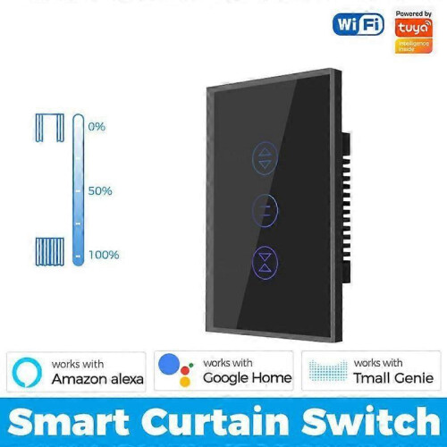 WiFi Bluetooth Touch Switch Window Roller Shutter Switch EU US Brazil Standard Gauge