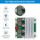 TPA3116D2 Digital Amplifier Board 2 Channel Class D Audio Amplifier Module 2x100W High Power Stereo AMP Module DC12-24V 4