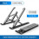 Laptop Stand 8-Gear Adjustable Riser Bracket Foldable Heightening Holder Notebook 1