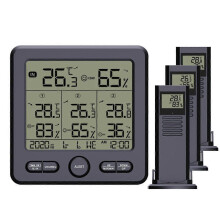 Wireless Weather Station Thermometer TS-6210 Digital Temperature Sensor Hygrometer