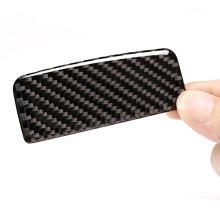 Car Soft Carbon Fiber Glove Box Handle Cover Trim for - CLA 2015-2019