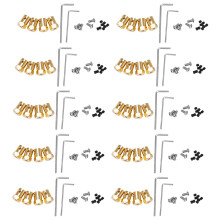 40X Adattatore Esagonale per Mozzo Ruota Combinatore Nel Ottone de 5 mm Un 12 mm per WPL B14 B16 B24 B36 C14 C24