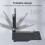 Desktop Phone Holder  Alarm Clock Wireless Speaker Cell Phone Stand 7 Lighting Modes 180 Rotation for Home 9