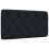VidaXL vidaXL Kopfteil-Kissen Schwarz 100 cm Stoff 1
