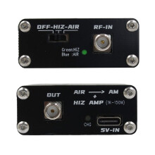 2-In-1 Air Frequency Converter Aviation Band Frequency Conversion to Short Wave Converter High Impedance Amplifier 100M