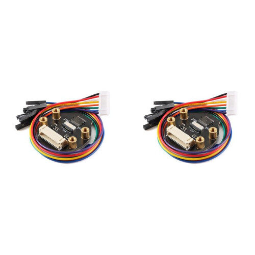 2X MóDulo de ExibiçãO LCD TFT Colorido IPS de 1,28 Polegadas Tela Redonda LED RGB de 1,28 Polegadas 240X240 Unidade GC9A01 Interface SPI de 4 Fios