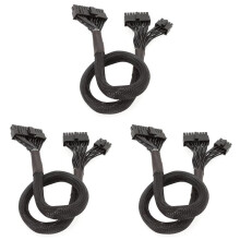 3X 10+18-Pin to 24-Pin Modular Power Cable for RM550X RM650X RM750X RM850X RM850X RM1000X