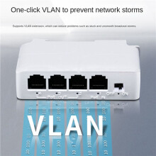 2X Rallonge PoE 1 à 3  Répéteur Poe 10/100 M IEEE802.3Af pour Extension de Transmission IP pour Commutateur POE Caméra IP NVR