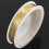 3X Coloured Brass Wire Gold 9M x 0.5mm 6