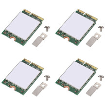 4X for Wi-Fi 6 AX201 5.0 Dual Band 2.4G/5G Wireless NGFF Button E CNVi Wifi Card AX201NGW