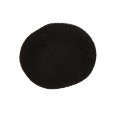 24 Pares de Capas de Almofada de Fone de Ouvido de ReposiçãO de 55 mm para Fone de Ouvido Preto