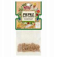 Hvide peberkorn 10 g Godt