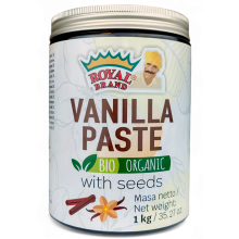 Naturlig vaniljepasta økologisk 1 kg koncentrerede vaniljebønner Royal Brand