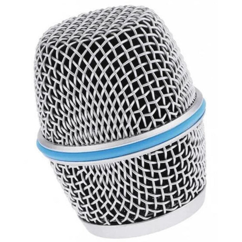 Microphone Replacement  Steel Mesh Handheld Microphone Grill Mesh  for Beta87A 1