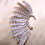 4Pcs Unisex  Feather Ear Cuff Non Piercing Gold Clip  Earrings 2