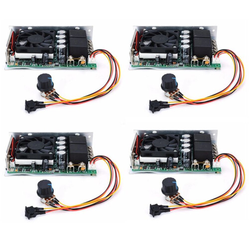4X  10-50V Speed Controller 100A 3000W Programmable Reversible PWM Control Motor Speed Controller 1