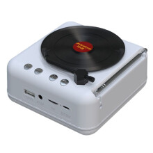 Manovo Altavoz Portátil Altavoz de Graves para Música Amplificador Inalámbrico para Exteriores Altavoz Subwoofer Radio