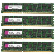 4X 4GB DDR3 RAM Speicher REG 1333MHz PC3-10600 1,5V DIMM 240 Pins für Desktop RAM Speicher