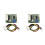 2X Brushless Motor Driver Board BLDC Speed Controller 3 Phase Governor Hallless  Module Sensorless Control Board 2