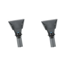 2X Upholstery Nozzle for KarcherPuzzi Series, Transparent, Compact Design, Compatible with Multiple Models