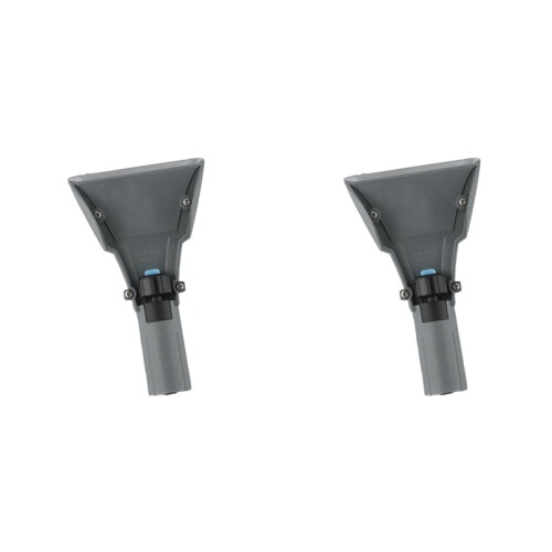 2X Upholstery Nozzle for KarcherPuzzi Series, Transparent, Compact Design, Compatible with Multiple Models