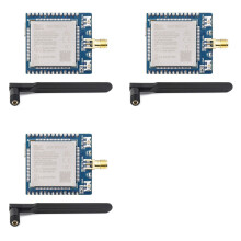 3X Waveshare SIM7600G-H 4G Module with SMA Antenna Welded Pin Global Multi-Band 4G/3G/2G Communication Module with GNSS