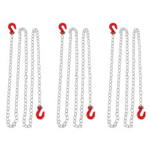 3X 1:10 Rc Crawler Accessori Tow Chain con Gancio per Rimorchio per Axial Scx10 90046 Cc01 Rc4Wd D90 D110 Tf2