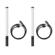 2X Ulanzi VL119 RGB Varanda Luz Portátil Varinha de Luz LED Luz de Vídeo Fotografia Portátil Iluminação Lâmpada de Enchimento