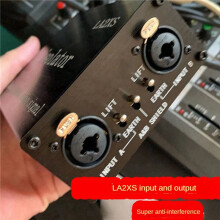 3X LA2XS Audio Isolator el Filtro de Reducción de Ruido Elimina el Ruido Actual Mezclador de Doble Canal 6.5 XLR Aisladores de Audio