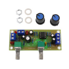 Tablero Previo de Subwoofer de 10-24 V Tablero con Acabado Frontal Tablero Previo de Subwoofer Tablero de Filtro de Paso Bajo de Potencia úNica