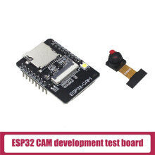 Placa de Desarrollo ESP32-CAM+Juego de MóDulos de CáMara OV2640 520KB+4M PSRAM 32Mbit WIFI+ Ultra Low Powers IoT Module 5V