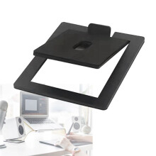 2 Soportes para Altavoces de Escritorio para Altavoces de Estantería Medianos y Medios para Suministros de Configuración de Escritorio MR4