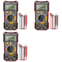 3X ANENG SZ304 Multímetro Digital True RMS Portátil Multifuncional de Alta Precisão Testador NCV AC/ Tensão Corrente Resistência Ohm Ferramenta