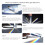 8 Peças 6 Polegadas Lente Óptica Transparente Prisma Triangular de Vidro para Fotografia Ciência Sala de Aula Rainbow Maker Art Decor 6
