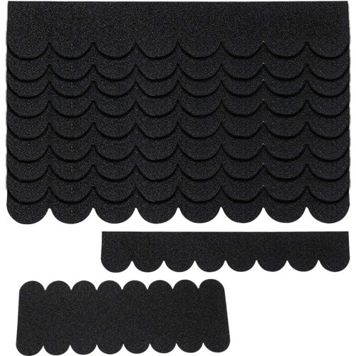 Paquete de 106 Fieltros para Techos para Pajareras, Tejas Autoadhesivas Impermeables, Ideales para Techos de Edificios Pequeños. 1