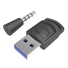 Ricevitore Adattatore Audio per Cuffie da Gioco Wireless per PS5 PS4 Cuffie per Console di Gioco Trasmettitore Audio 5.0