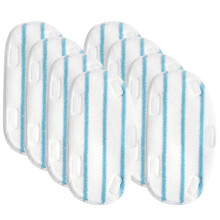 8 Pezzi di Ricambio per Panno per Mocio un Vapore per Pursteam Thermapro 10-In-1 Accessori per Cuscinetti Riutilizzabili Lavabili