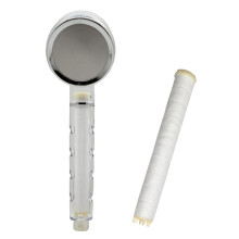 Soffione Doccia Turbo con Filtro da 16 Cm e Scatola Filtro Soffione Doccia Ad Alta Pressione un Risparmio Idrico Doccia un Pioggia Bagno