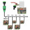 Automatic Flower Pot Watering System DIY Drip Irrigation System Garden Hose Micro-Drip Watering Kits Adjustable Drippers 2
