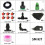 Automatic Flower Pot Watering System DIY Drip Irrigation System Garden Hose Micro-Drip Watering Kits Adjustable Drippers 4
