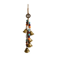 Bell Protection Deurkruk Hanger Rotan Windgong Zegenende Kristallen Windgong Huis Kamer Decoratie F