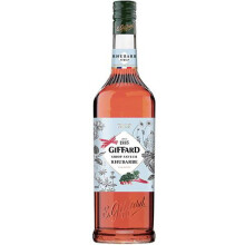 Sirup Giffard 1,0 liter Rabarber