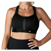 SHEFIT SPORTMELLTARTÓ FEKETE ERŐS TARTÁSÚ, MAGAS, ÁLLÍTHATÓ MÉRETŰ, 6XL