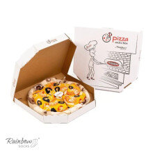 Tenger gyümölcsei pizza zokni Tenger gyümölcsei pizza zokni EU 47-50