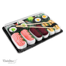Sushi zokni 5 pár Lazac, Tonhal, Tamago, Maki Sushi zokni 5 pár Lazac, Tonhal, Tamago, Maki EU 36-40