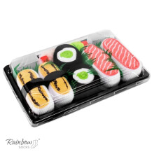 Sushi zokni 3 pár tamago, lazac és uborka maki Sushi zokni 3 pár tamago, lazac és uborka maki EU 36-40
