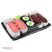 Sushi zokni 3 pár lazac, tonhal és uborka maki Sushi zokni 3 pár lazac, tonhal és uborka maki EU 41-46