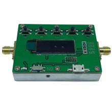 6G RF Digital Programmable Attenuator 30DB Step 0.25 RF Module LF-6GHz 30DB Step Size 0.25DB OLED Display SMA 0-31.75dB