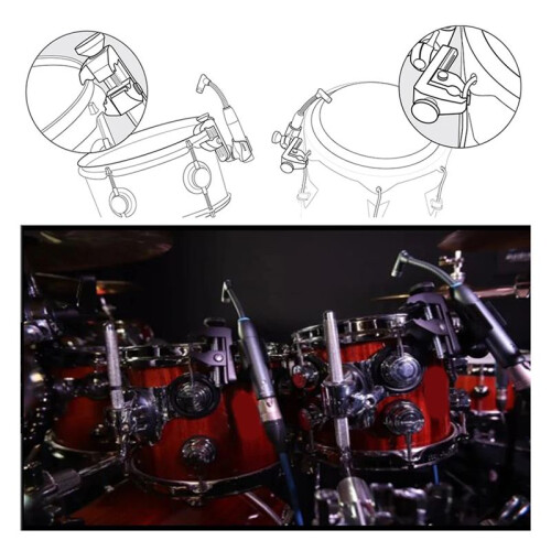 BETA98AMP Instrumentmicrofoon Beta 98amp Cardioïde Condensator Instrument Percussie Drummicrofoon voor  Snare Drum 2