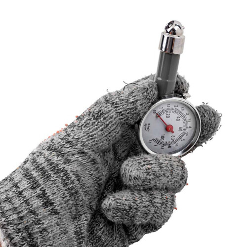 Manometer, trykmåler, dæktrykindikator 0-7,5 bar